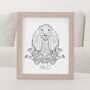 Personalised Staffordshire Terrier Portrait Print, thumbnail 4 of 8