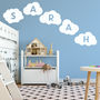 Personalised Cloud Wall Sticker, thumbnail 1 of 3