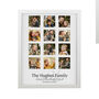 Personalised Family White 12 Photo Frame Gift, thumbnail 6 of 6