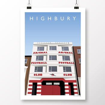 Arsenal Fc Highbury West Stand Entrance Poster, 2 of 8