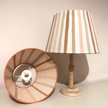 Multi Striped Pastel Lampshade, 7 of 7