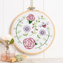 Rose Garden Embroidery Kit, thumbnail 1 of 7