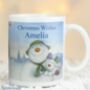 Personalised The Snowman Keepsake Mug, thumbnail 2 of 4