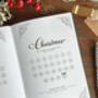 All In One Christmas Planner For Two Christmases | Cosy Christmas, thumbnail 4 of 9