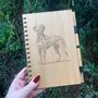 Personalised Dalmatian Dog Engraved Notebook, thumbnail 5 of 6
