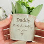 Personalised Plant Pot Gift For Dad, thumbnail 3 of 5