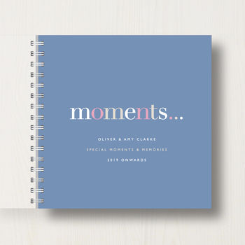 Personalised 'Moments' Memory Book, 9 of 12