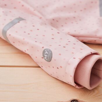 Personalised Pink Spot Print Raincoat, 4 of 6