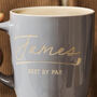 Stoneware Personalised Golf Mug, thumbnail 2 of 3