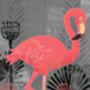 Flamingo Greetings Card, thumbnail 2 of 2
