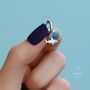 Sterling Silver Tiny Shark Fish Huggie Hoop Earrings, thumbnail 9 of 10