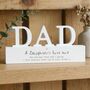 Dad Gifts Daughter's First Love Dad Ornament, thumbnail 1 of 9