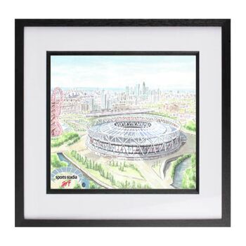 West Ham United London Stadium Art Print, 3 of 3
