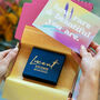 Enamel Letter Personalised Necklace, thumbnail 4 of 12