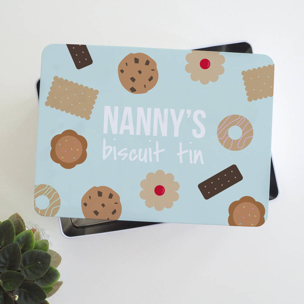 Personalised Biscuit Storage Tin, 1 of 8