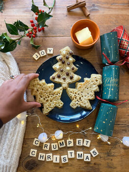 Christmas Tree Crumpet Baking Kit, 5 of 8