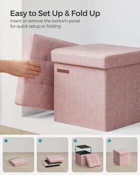 Storage Ottoman Bench For Bedroom And Living Room, 6 of 7