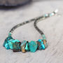 Emerald Opal And Turquoise Necklace, thumbnail 3 of 12