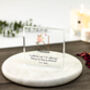 Personalised Thank You Bridesmaid Acrylic Block, thumbnail 2 of 3