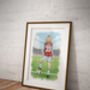 Female Football Gift Print, thumbnail 5 of 10