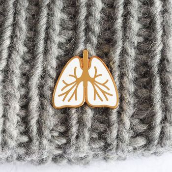 Lungs Pin Badge, 3 of 9