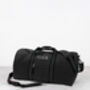 Personalised Black Canvas Overnight Bag, thumbnail 4 of 4