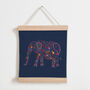 Elephant Banner Embroidery Kit, thumbnail 1 of 5