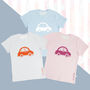 Pick N' Mix Little Car Children's T Shirt Personalised, thumbnail 3 of 10