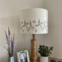 Hedgerow Embroidered Lampshade, thumbnail 2 of 6
