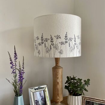 Hedgerow Embroidered Lampshade, 2 of 6