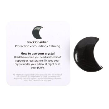 The Darkest Nights Black Obsidian Moon In A Bag, 4 of 4