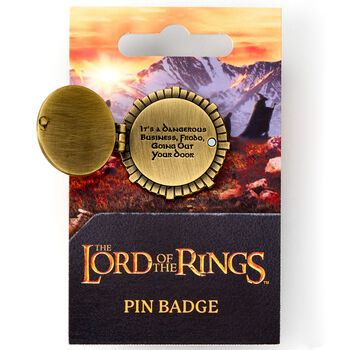 The Lord Of The Rings Hobbit Door Pinbadge, 3 of 4