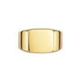 Rectangular Signet Ring 18 K Gold Plated Solid Silver, thumbnail 6 of 6