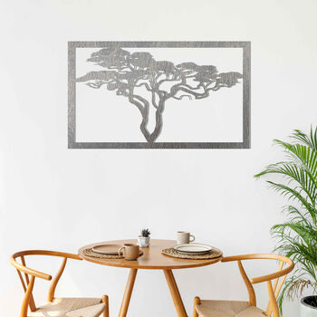 African Tree Wooden Art Exotic Home And Room Wall Decor, 8 of 12