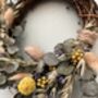 Small Spring Wreath With Dried Flowers, thumbnail 3 of 5