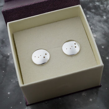 Sterling Silver Constellation Cufflinks, 11 of 12