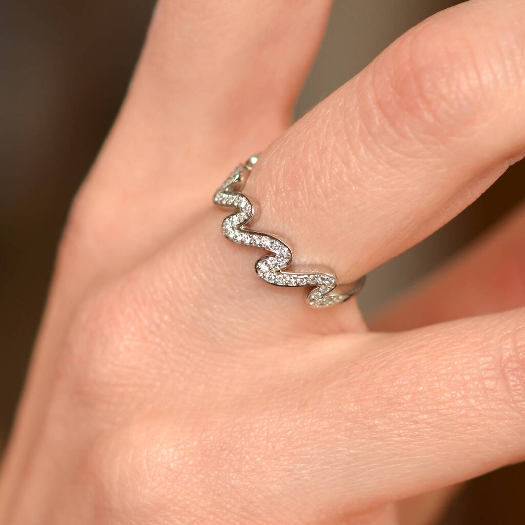 Hypnos Diamond Wedding Ring, 1 of 10