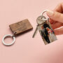 Personalised Photo Wood And Acrylic Calendar Keyring, thumbnail 1 of 4