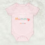 You Will Be The Best Mummy Or Daddy To Be Personalised Babygrow, thumbnail 4 of 7