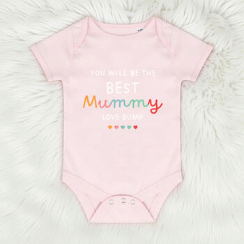 You Will Be The Best Mummy Or Daddy To Be Personalised Babygrow, 4 of 7