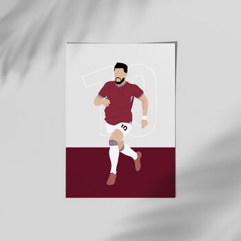 Lucas Paquetá West Ham Football Print, 2 of 4
