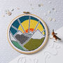 Mountain Adventure Cross Stitch Kit, thumbnail 5 of 8