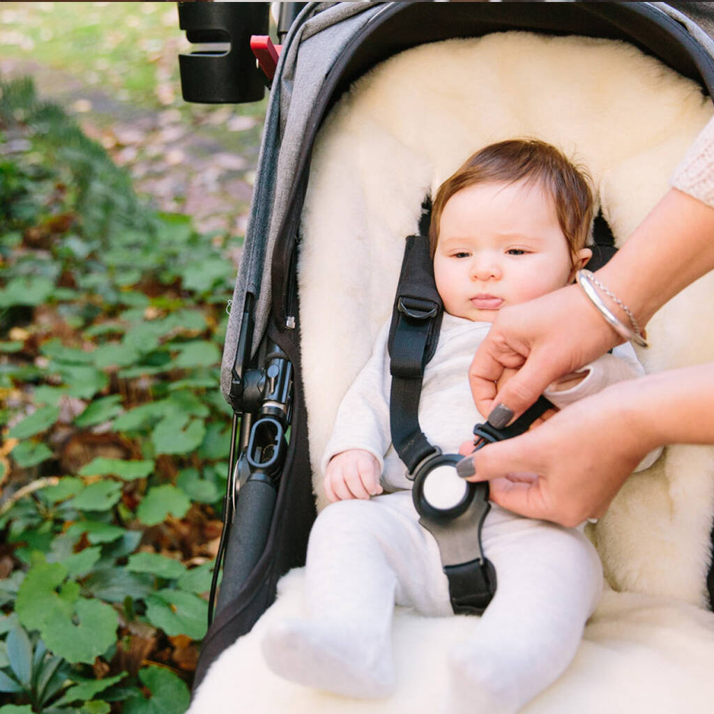 wool pushchair liner