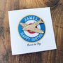 Personalised Birthday Card With Wooden Spitfire Attached, thumbnail 5 of 5