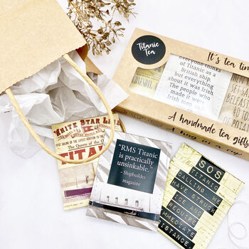 Rms Titanic Tea Gift Set, 5 of 12