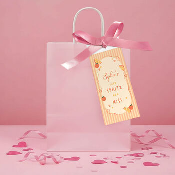 Hen Party Bags Last Spritz As A Miss Personalised Gift Party Bag Filler, 2 of 11