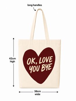 Olivia Dean Cotton Tote Bag, 2 of 2