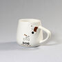 G Decor Dog Ceramic Coffee Tea Mug With Matching Lid, thumbnail 7 of 11