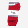 Pure Cashmere Luxury Ankle Socks Ethically Sourced Red, thumbnail 3 of 3