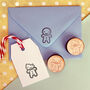 Cookie Cute Gingerbread Man Polymer Stamp Set, thumbnail 1 of 7